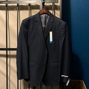 Perry Ellis Portfolio Suit Jacket Blue 44R